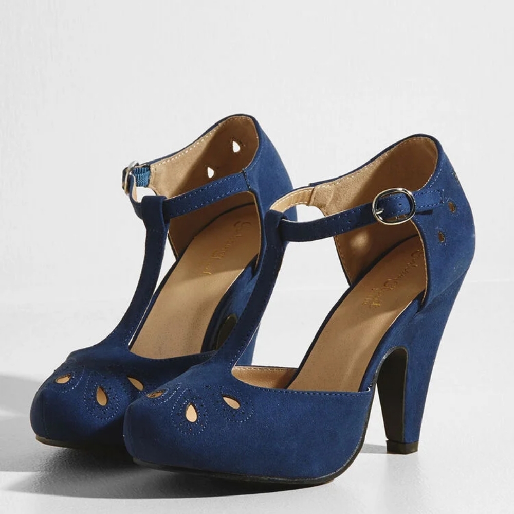 ✨Modcloth✨ The Zest Is History Shoes blue size 11
